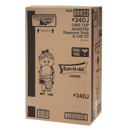 Keebler Keebler Cake Cones, PK600 3010080022